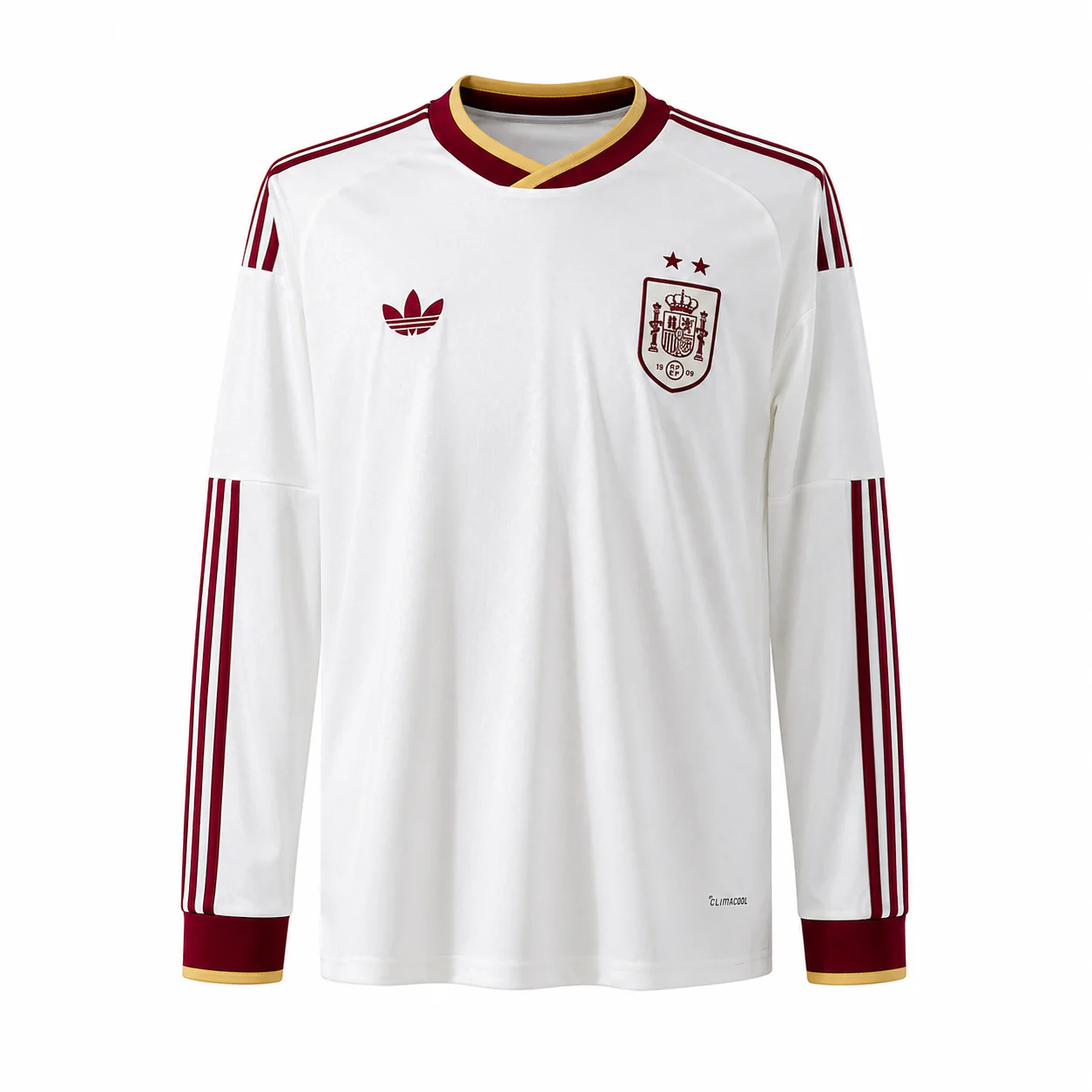2 ESTRELLAS Camiseta España Manga larga 2ª Equipación