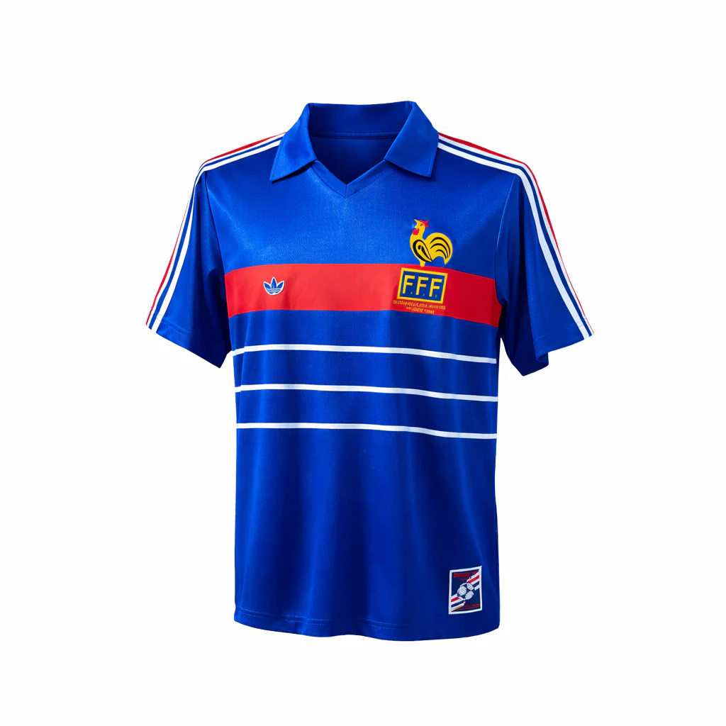 Retro Francia 1984 1ª equipación