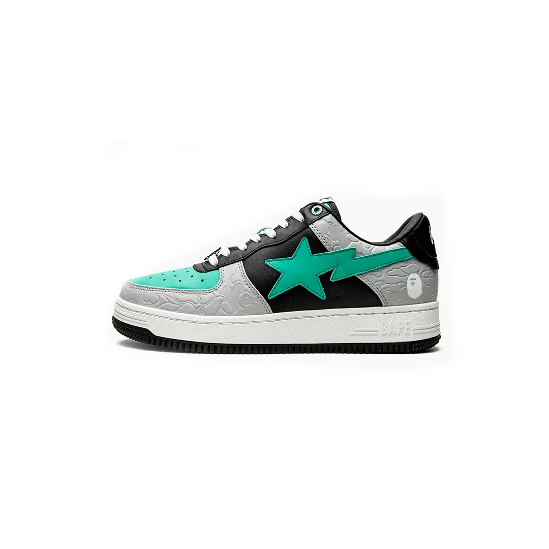 Bape STA Low Grey Black
