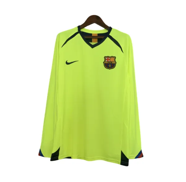 Camiseta retro FC Barcelona 05/06 2ª equipación manga larga