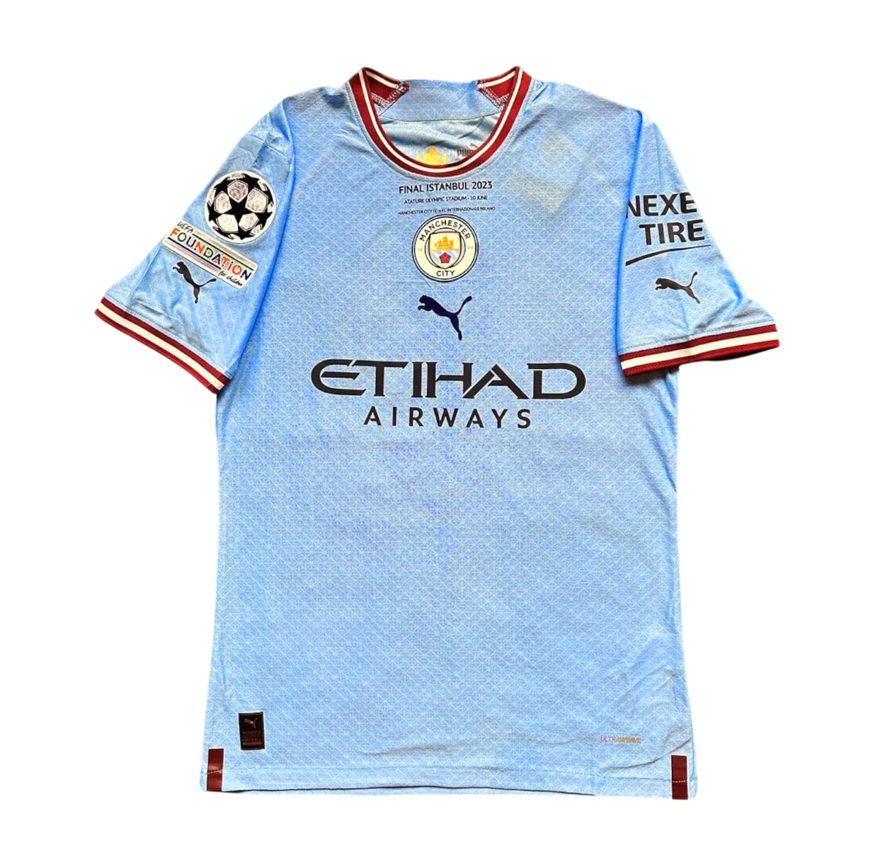Retro Manchester City 22/23 1ª equipación – Edición Final Champions