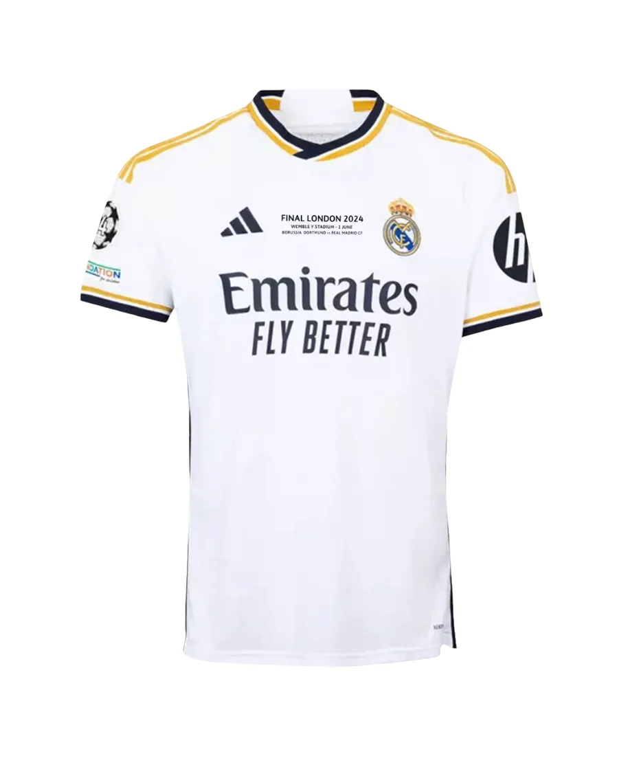 Camiseta Real Madrid 1ª Equipación 23-24 Edición Final Champions