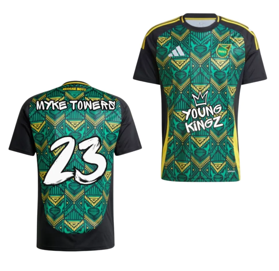 Camiseta Edición Especial Jamaica x Myke Towers 2ª equipación