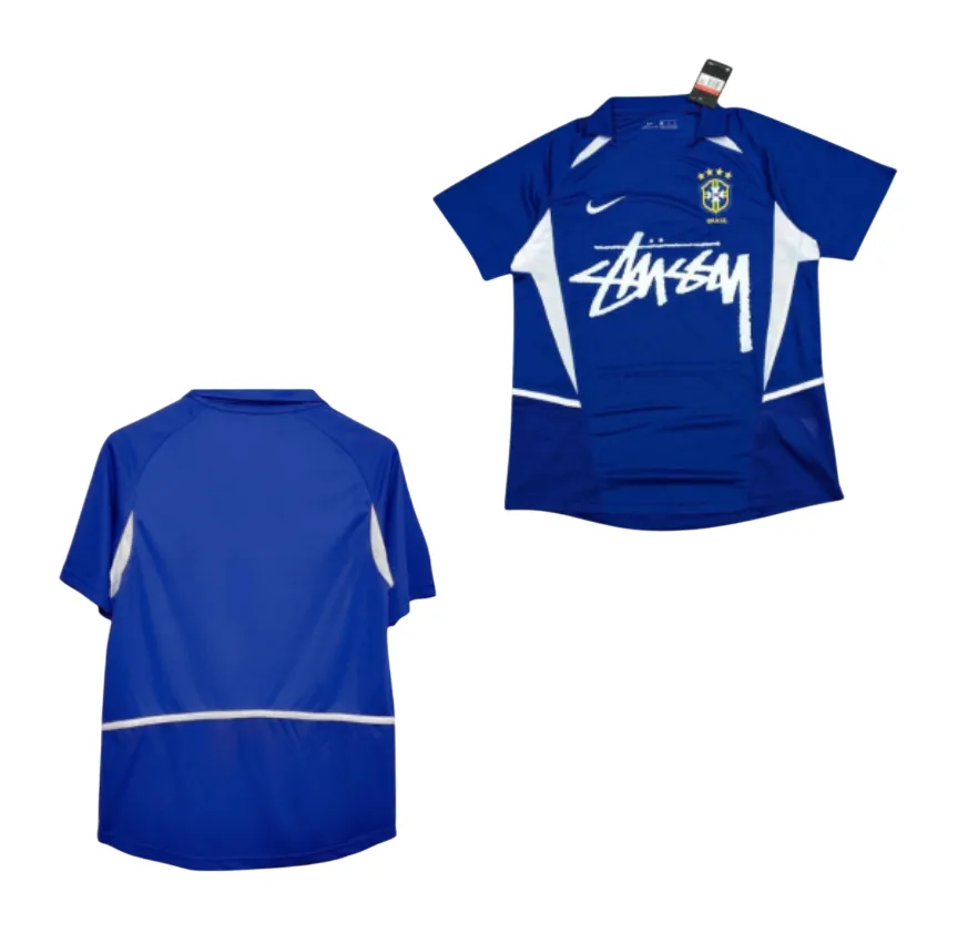 Camiseta Edición Especial Brasil x Stussy