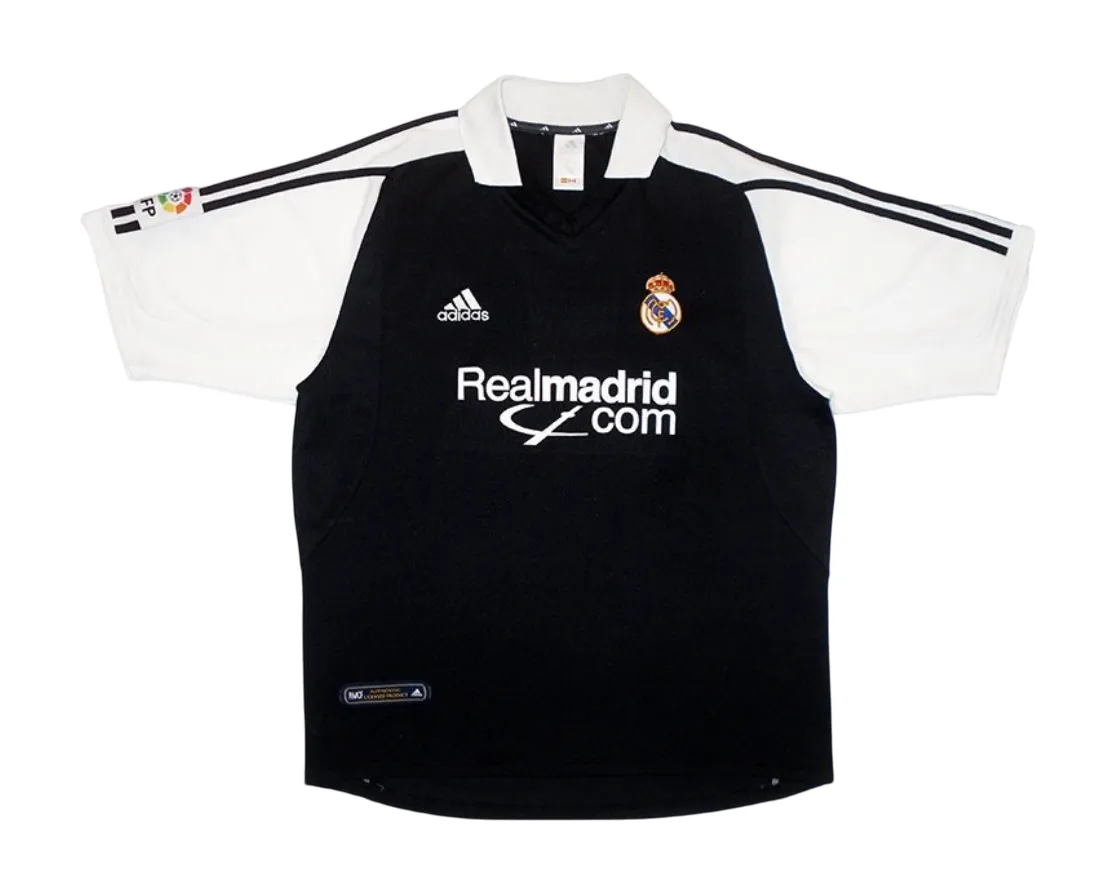 Retro Real Madrid 01/02 2ª Equipación