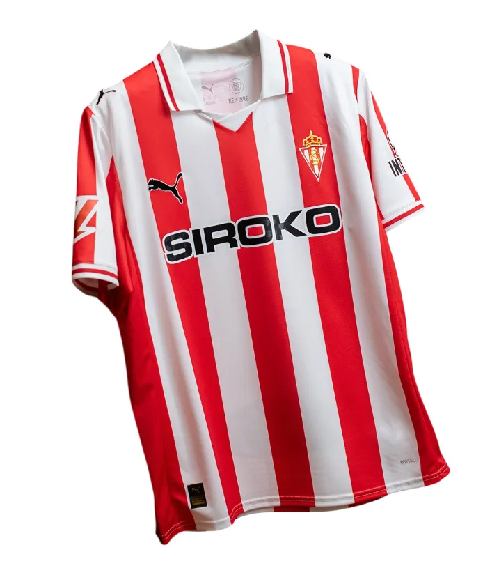 Sporting de Gijón 1ª Equipación 25-26