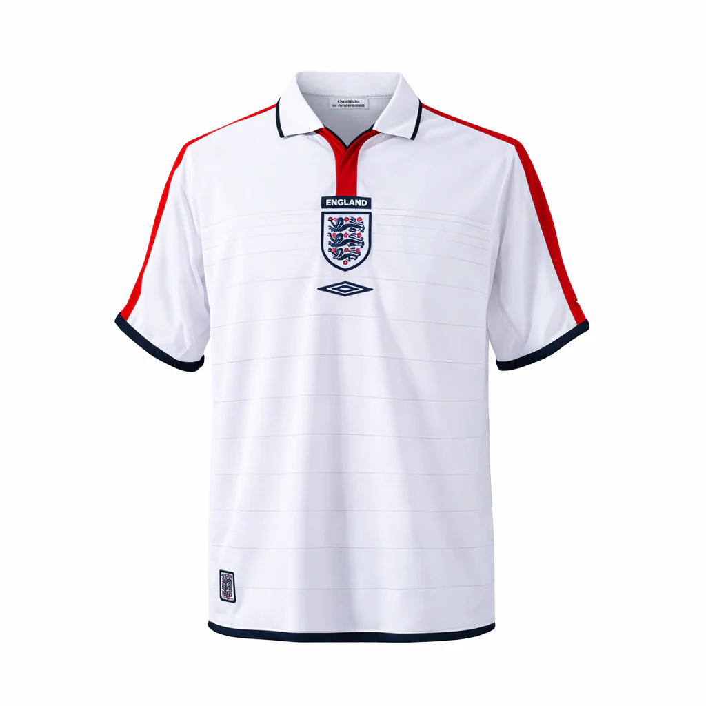 Retro Inglaterra 2004 1ª Equipación