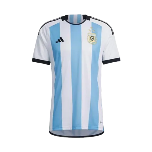 Argentina Primera Equipación Mundial Qatar 2022(con TRES estrellas)