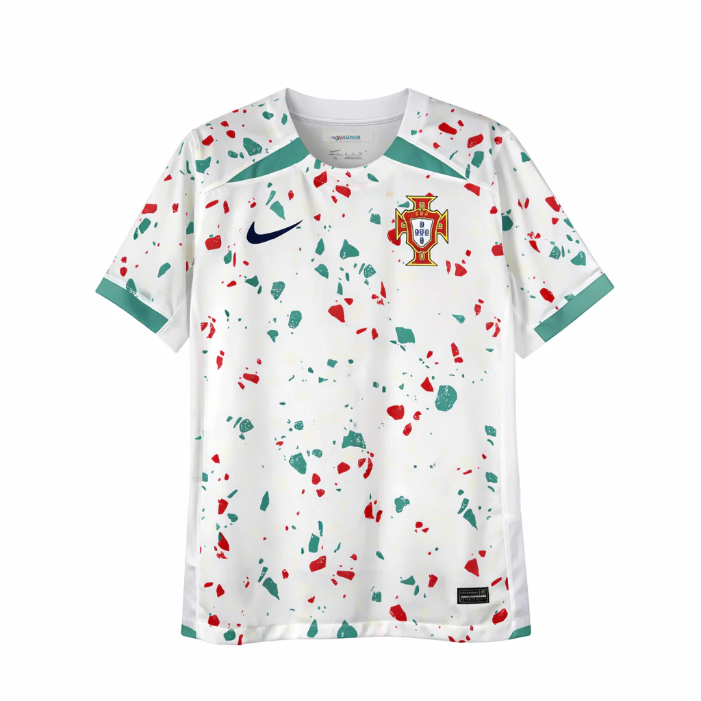 Camiseta Retro Portugal 2023 2ª Equipación