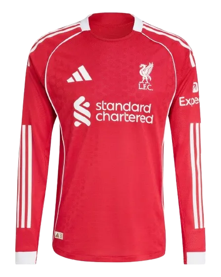 Liverpool 1ª Equipación 25-26 Manga Larga