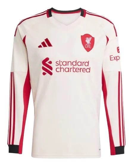 Liverpool 2ª Equipación 25-26 Manga Larga