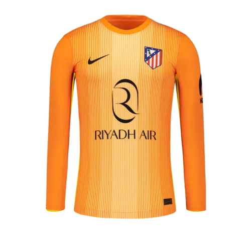 Atlético de Madrid Equipación Portero 25-26 Naranja Manga Larga
