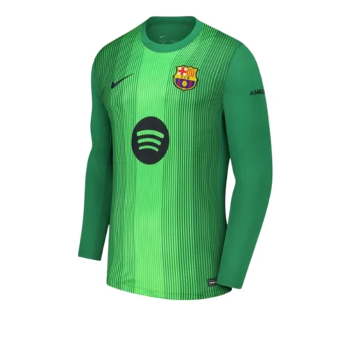 FC Barcelona Equipación Portero 25-26 Verde Manga Larga