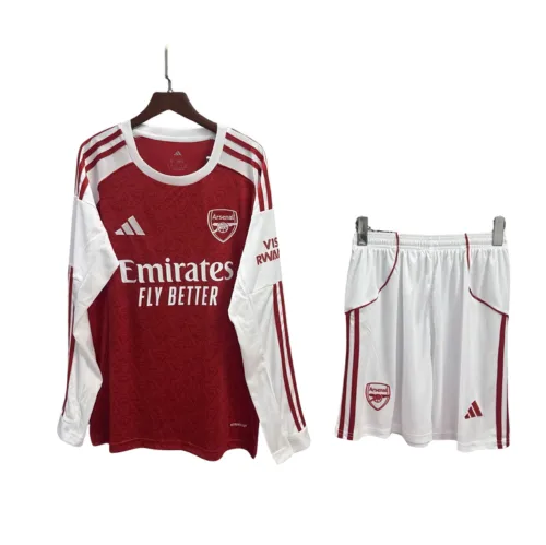 Arsenal 1ª Equipación Niño 25-26 Manga Larga